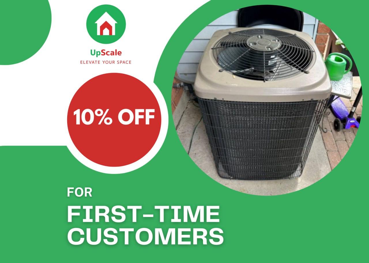 UpScale first-time customer repair discount